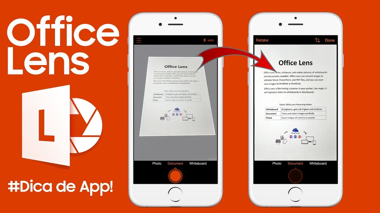 COMO ESCANEAR DOCUMENTOS USANDO SEU CELULAR - OFFICE LENS