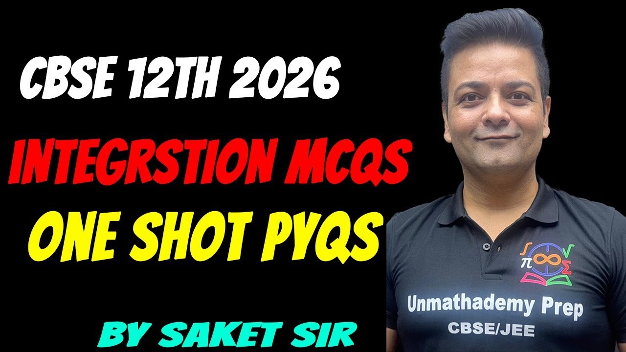 Score 100% in Integration MCQs 🚀 | Class 12 Maths | One Shot PYQ Blast