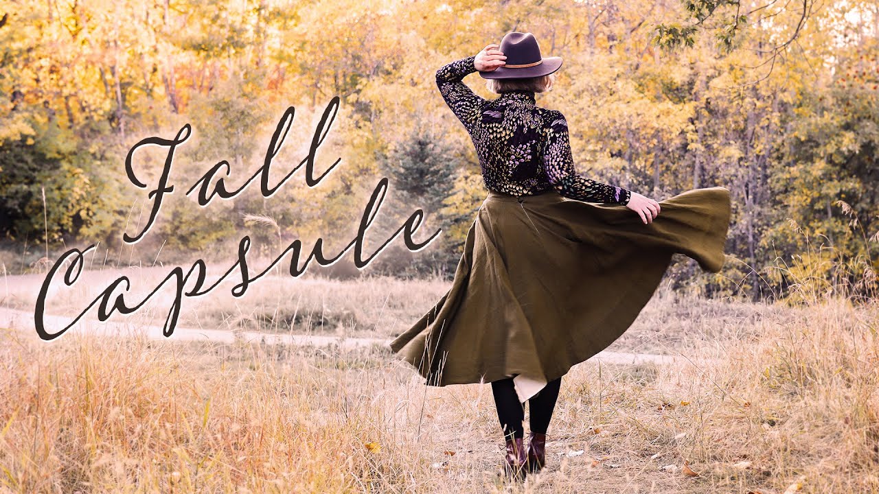 Fall Capsule Wardrobe (with color!) 2022