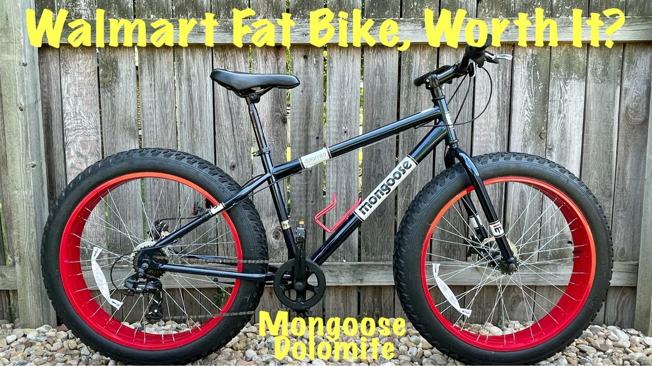 Walmart Fat Bike Review | Mongoose Dolomite | Cheap Fatbike
