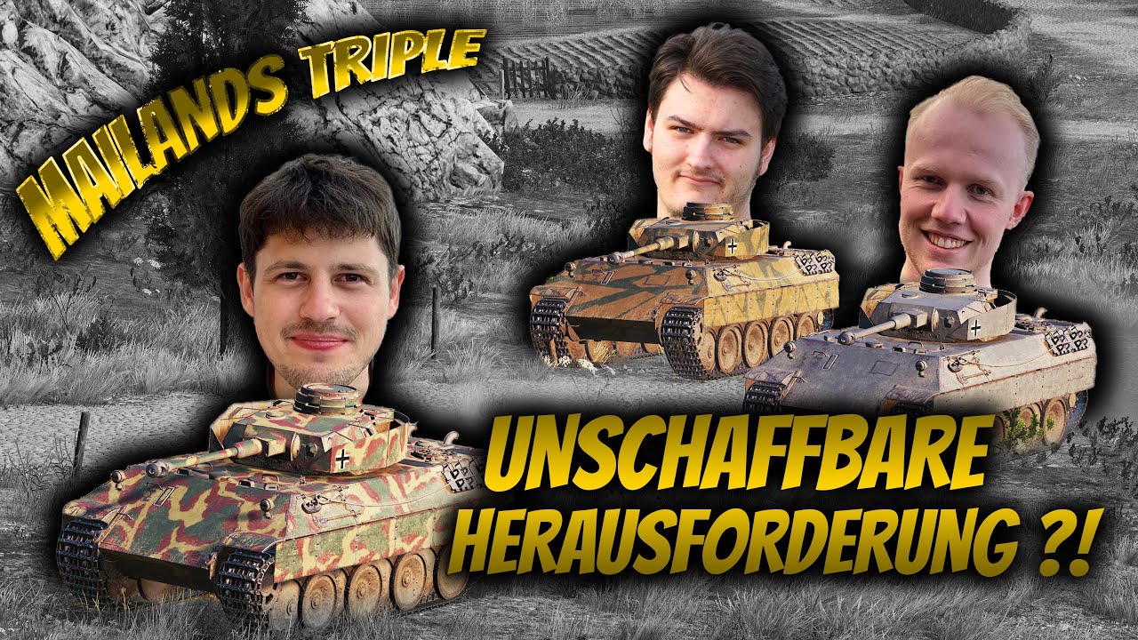 Die größte Herausforderung 2025! - mit @Mailandd und @Chessgenie  [World of Tanks]