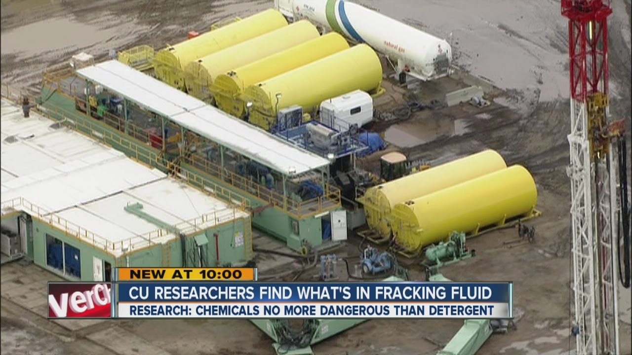 CU researchers find what's in fracking liquid