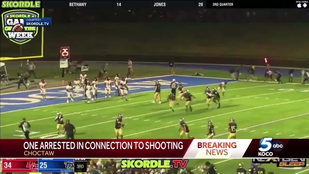 OCSO: Juvenile suspect arrested in connection with Choctaw High School football game shooting