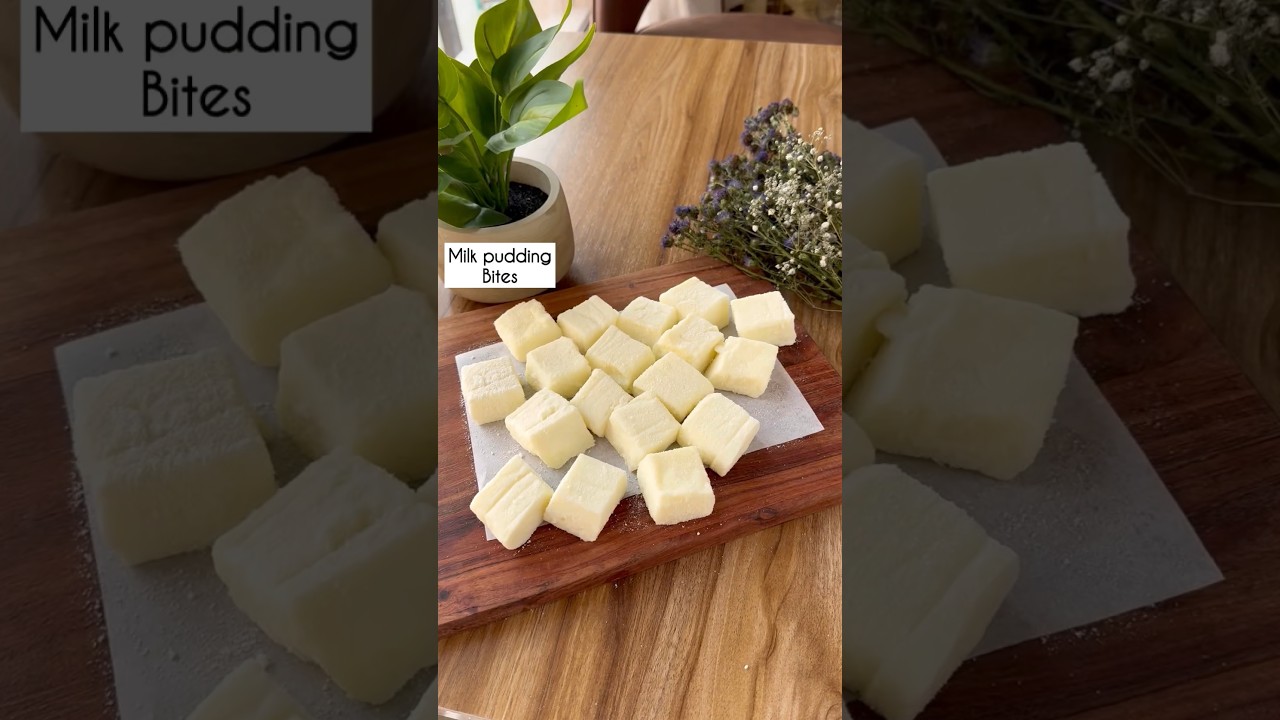 Viral Milk Pudding Bites!