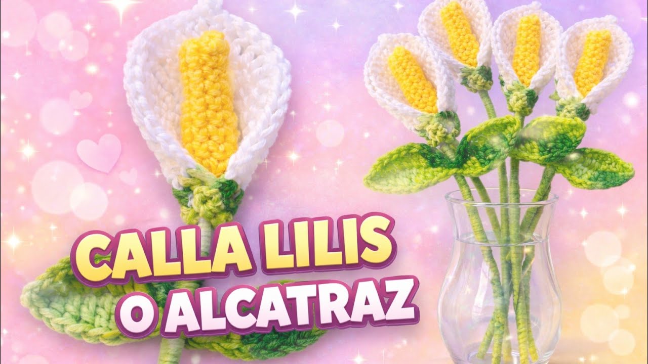 Flores a crochet Tutorial fácil y rápido decoración  de Ganchillo