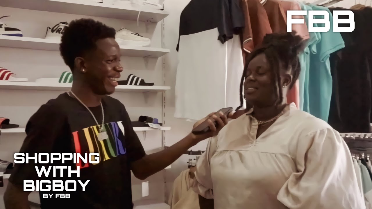 Cherbaby went shopping with Bigboy at Ven-D imports!