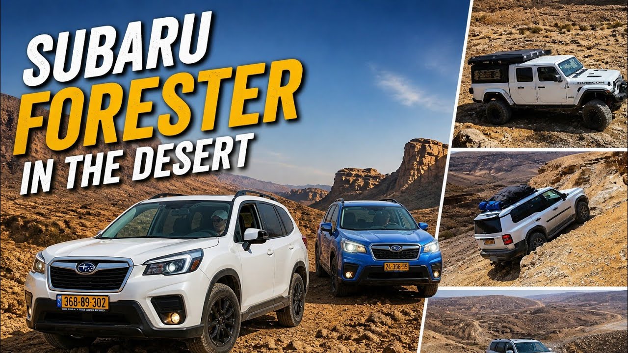 Subaru Forester offroad - from Zofar to road 40 via ancient Kazra forepost