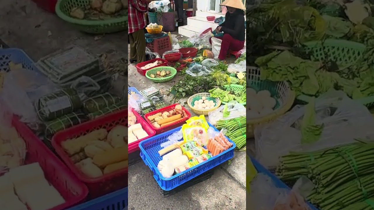 Chợ Vĩnh Trường ngày cận tết