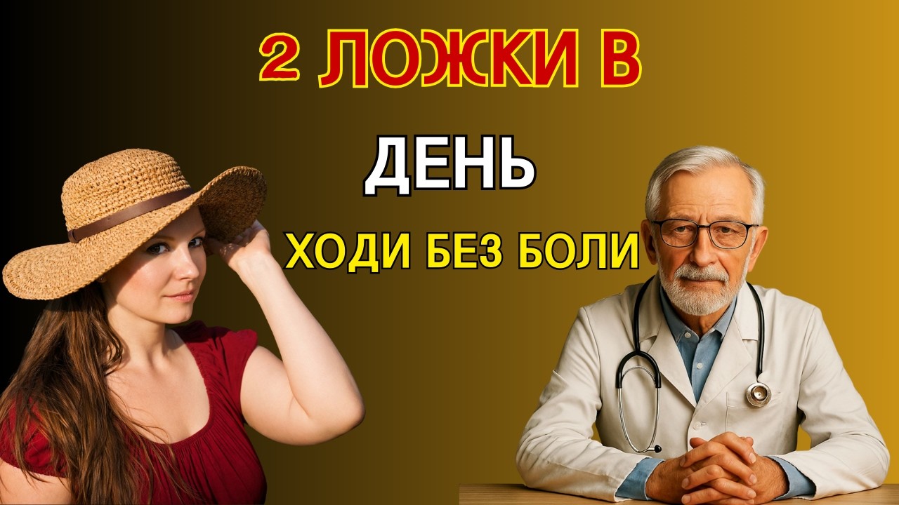 Мне 83 года, я ортопед: 3 продукта, которые восстанавливают колени и убирают боль всего за 10 дней