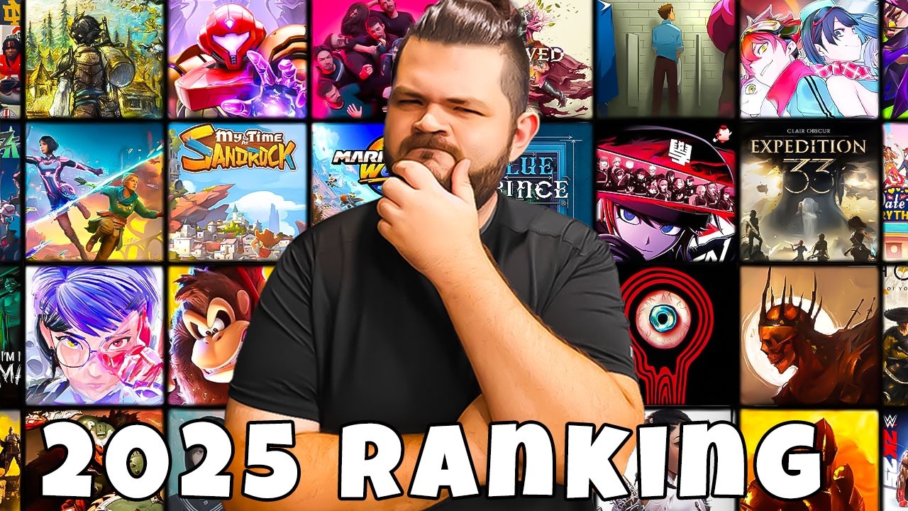 I Ranked Every Game I Played In 2025