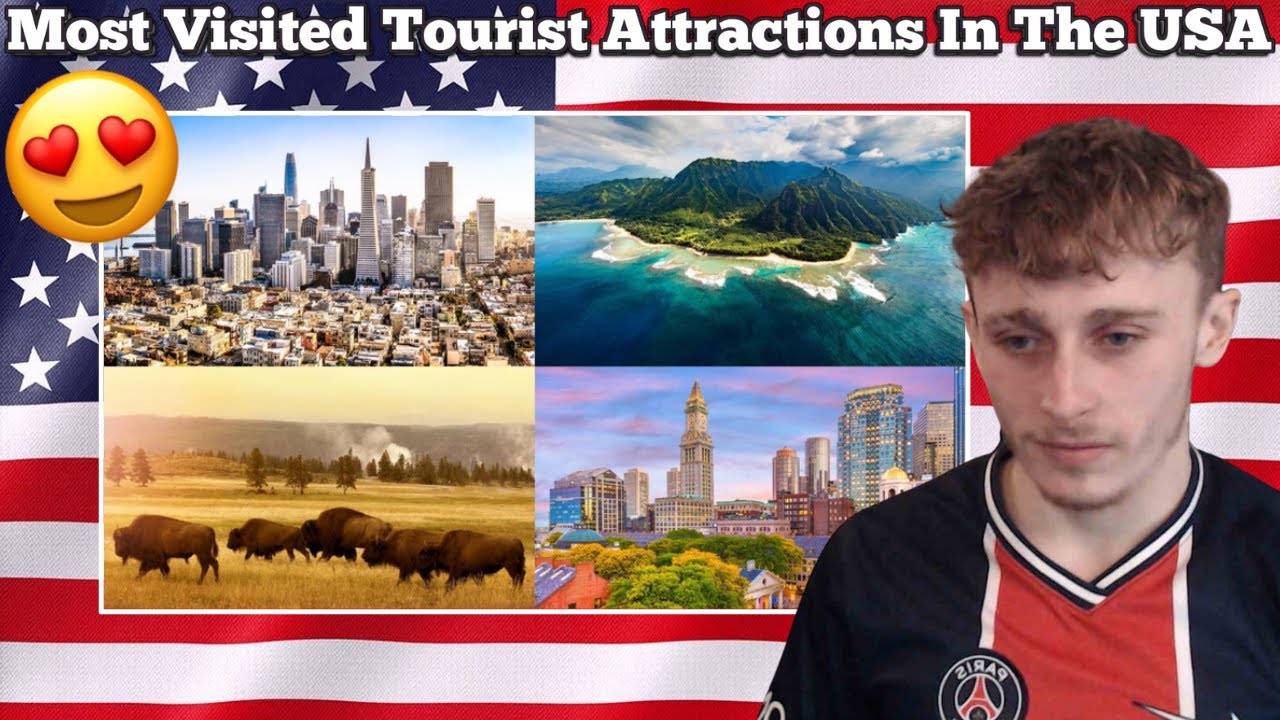 British Guy Reacting to The 10 Most Visited Tourist Attractions in The USA