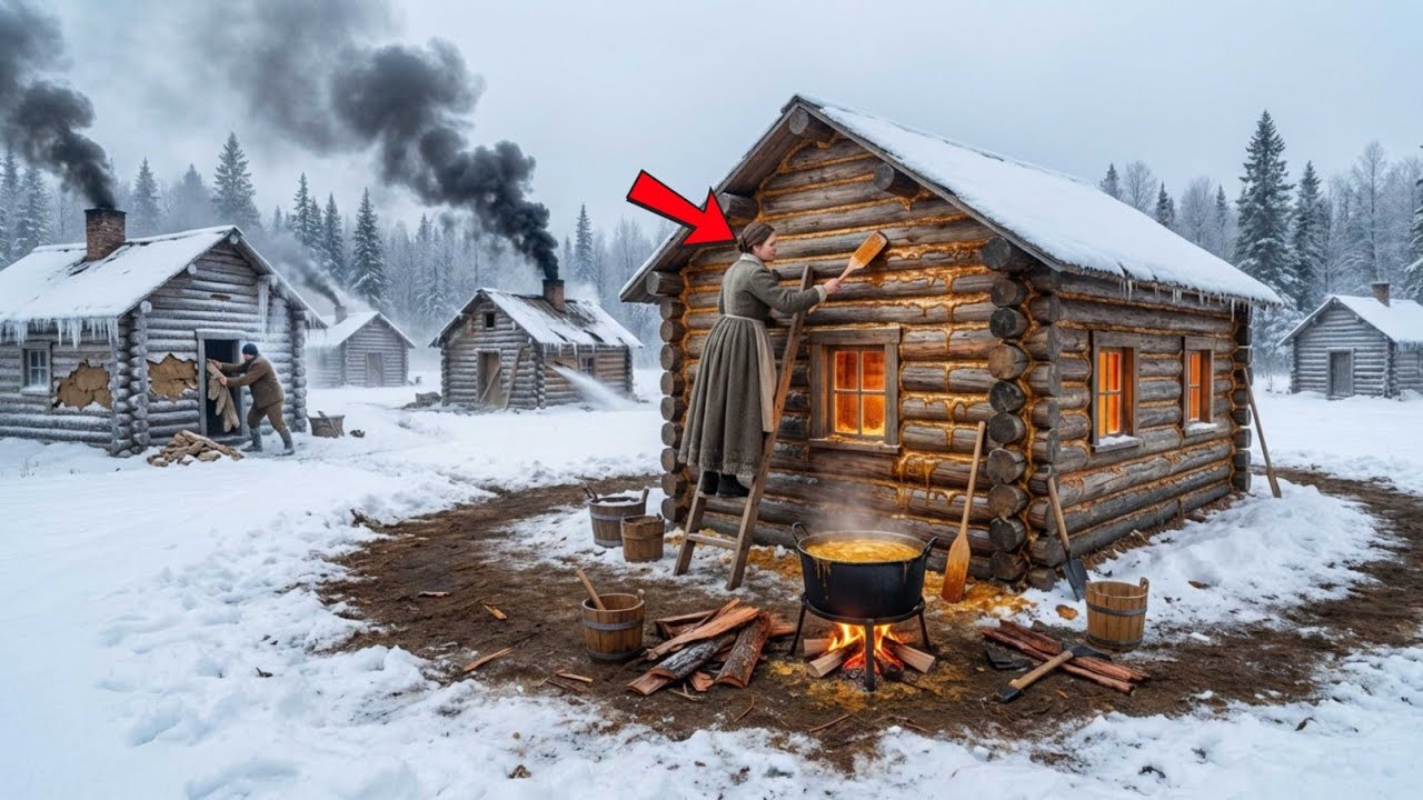 They Laughed When She Sealed Her Cabin With Pine Resin—Then It Held 50° More Heat Than Any Nearby