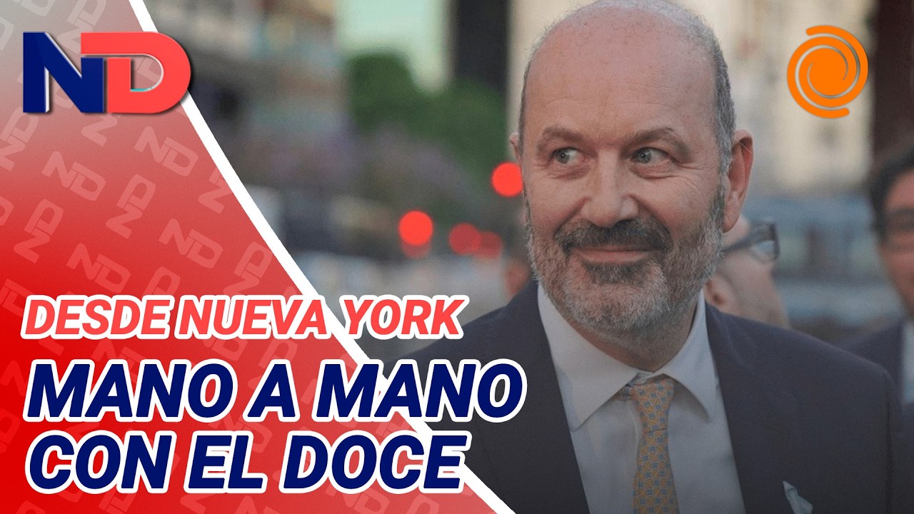 El ministro Sturzenegger habló con El Doce en EEUU tras el discurso de Milei en la ARGENTINA WEEK
