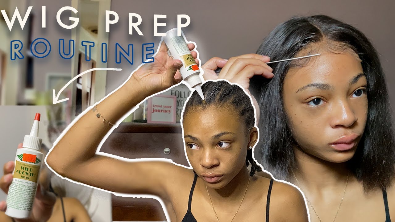 preparing my natural hair for wig season | my full natural hair wig prep routine for hair growth