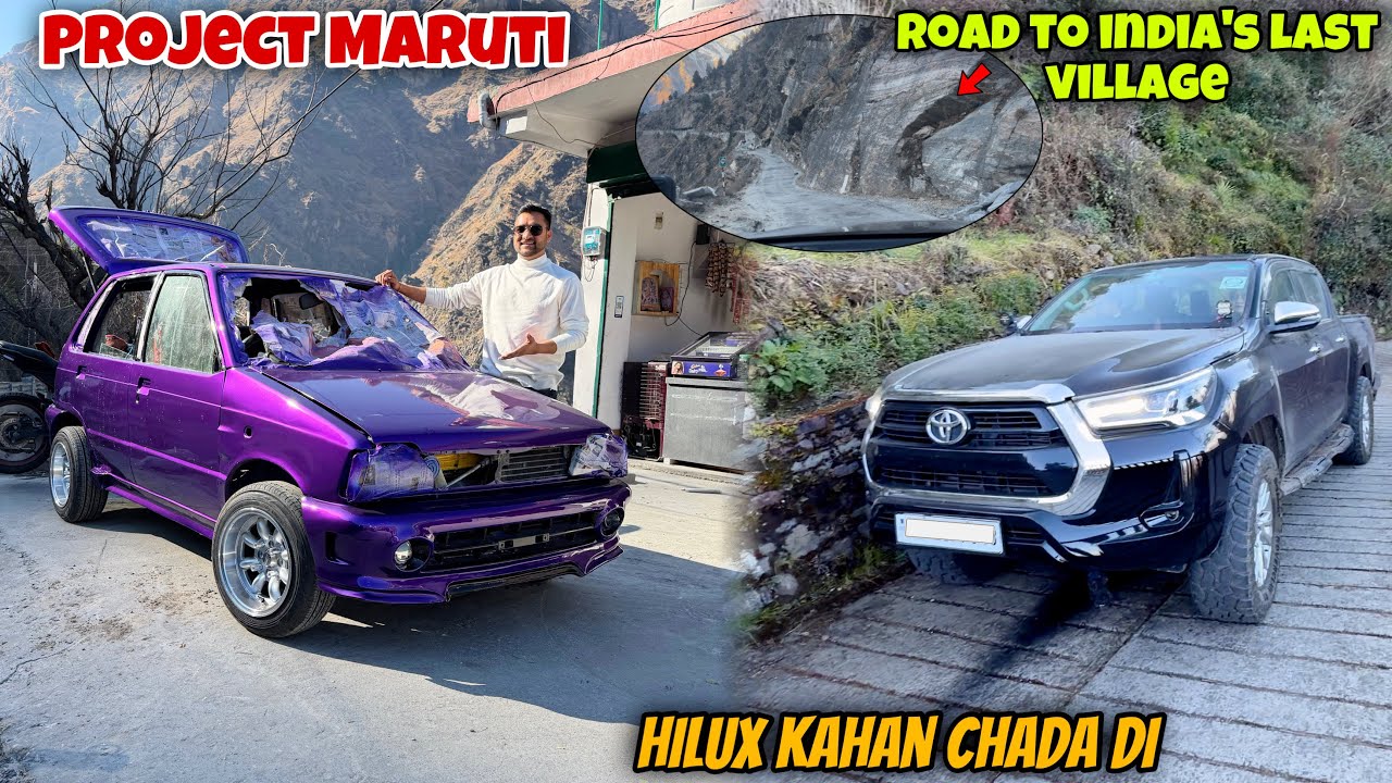 Going to India’s last Village | Crazy maruti spotted