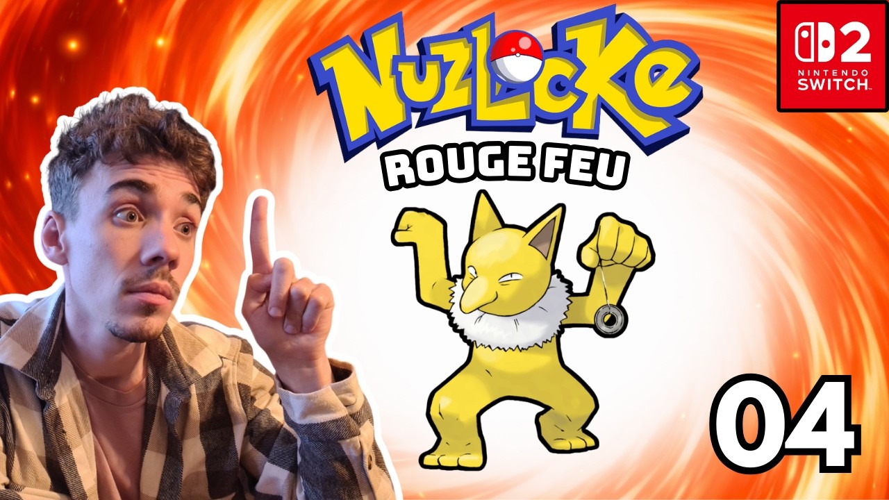 NUZLOCKE POKEMON ROUGE FEU SUR SWITCH ! #4