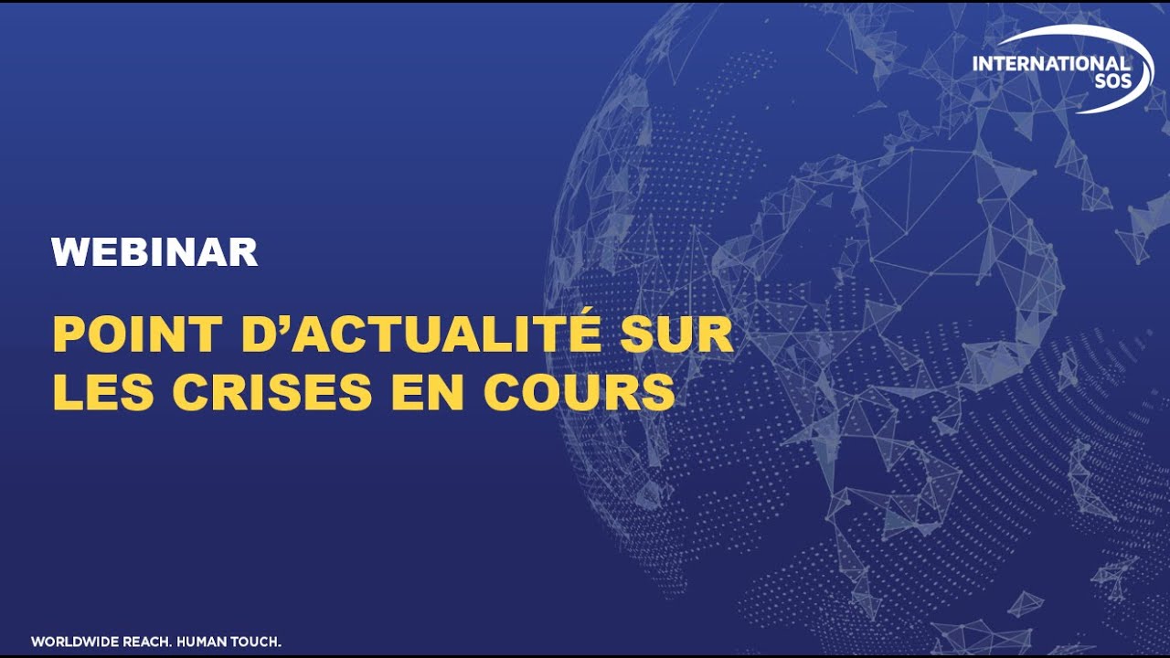 WEBINAR | Point de situation sur les crises en cours : Inde/Pakistan, Moyen-Orient, RDC...