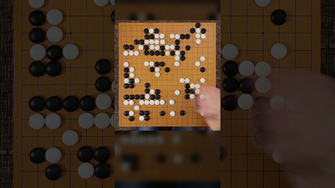 Go Game Replay of Huang Longshi Game ✨ #GoGame #Baduk #Weiqi #BoardGame
