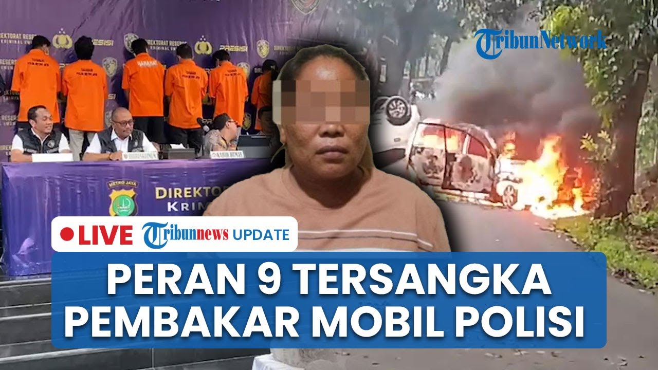 🔴LIVE: Sosok Emak-emak Anak Buah Hercules yang Jadi Dalang Pembakaran 3 Mobil Polisi di Depok