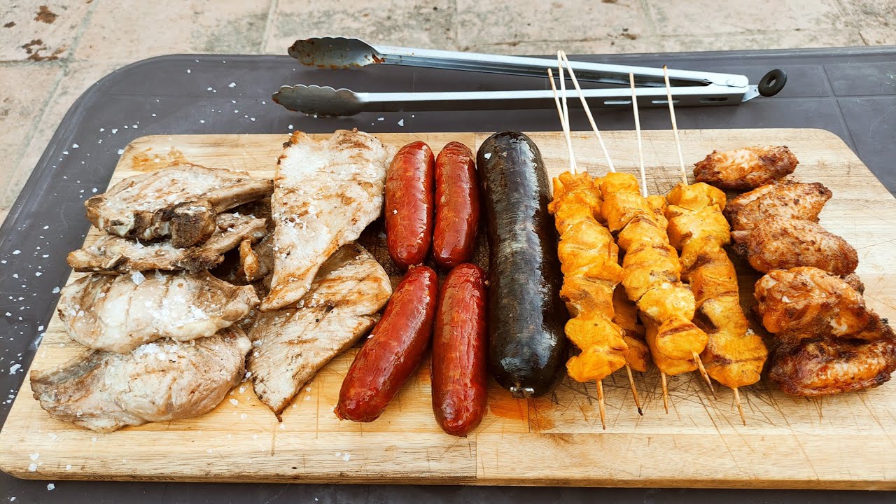 BARBACOA ESPAÑOLA 🇪🇸, PARRILLADA ESPAÑOLA 🔥🇪🇸👌