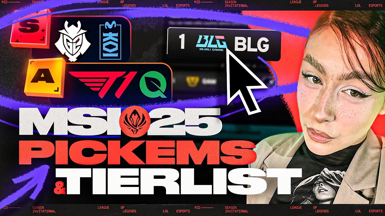 MSI 2025 Pickems & Teams Tierlist | Troubleinc