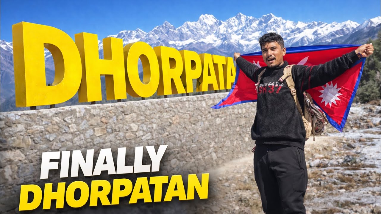 3 Day Ko Paidal Yatra Poxi Finally Dhorpatan Aaiyo😍!!SURAJ NEPALI VLOG