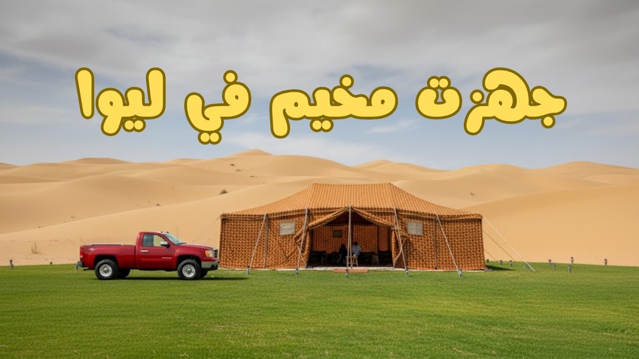 جهزنا المخيم !⛺️🤩