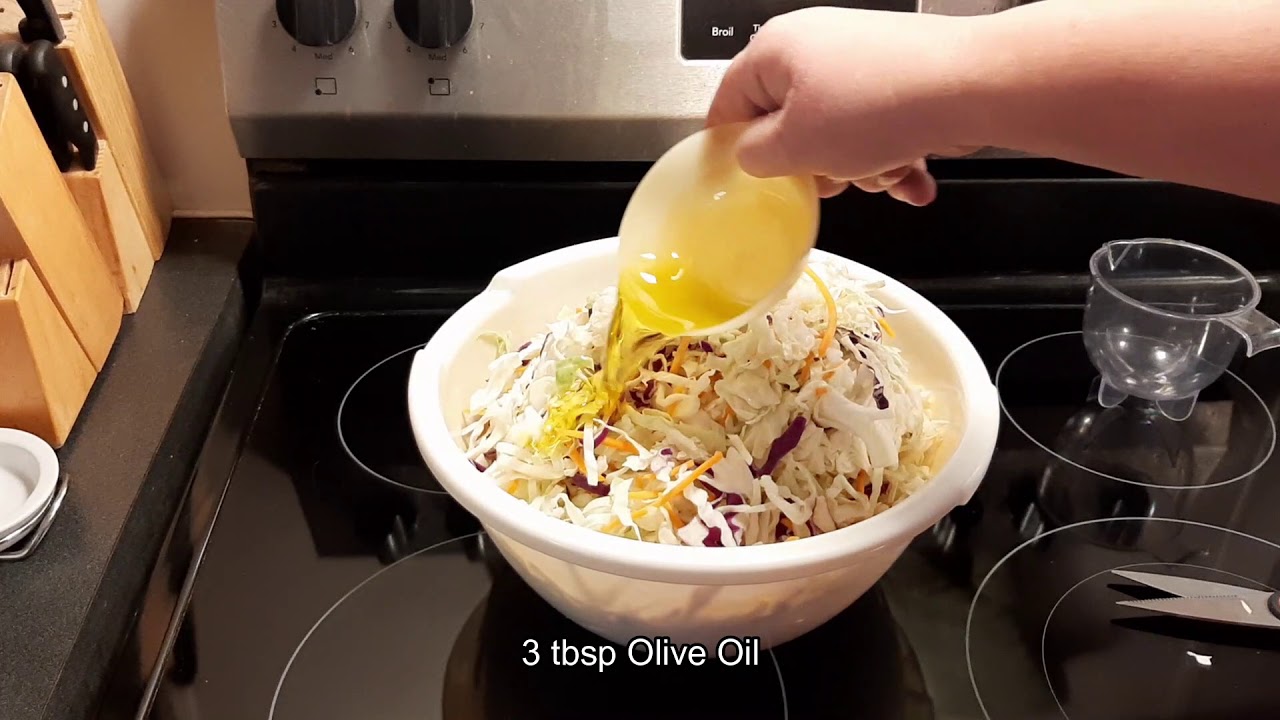 Vinegar Base Cole Slaw (No Mayo)