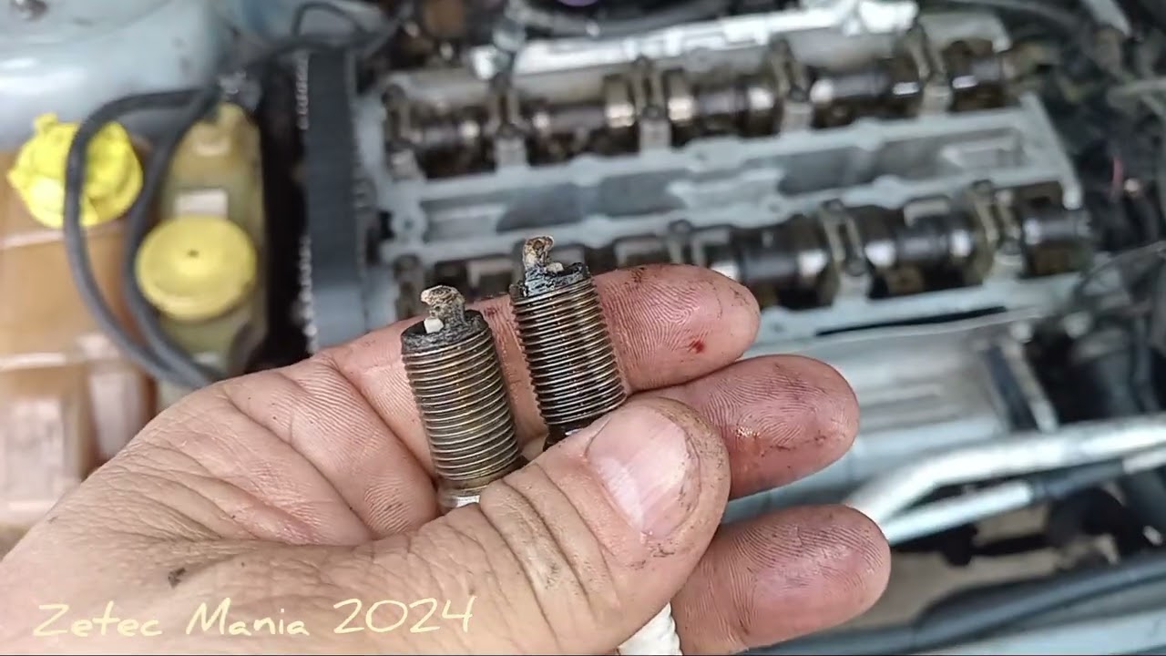 Escort Zetec 1.8 16V,Só  Troca velas de ignição e cabos?, sempre tem surpresa !