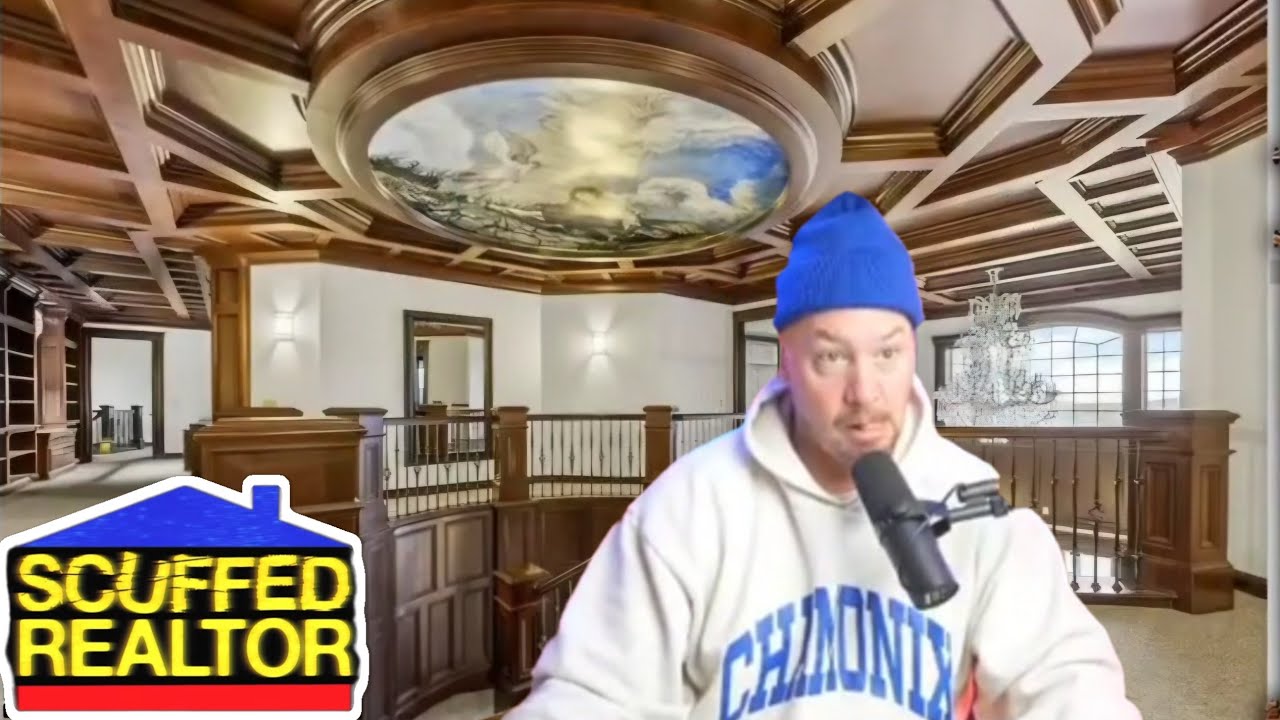Downy Soprano Iowa Mansion - Scuffed Realtor Livestream Clip Nick Rochefort