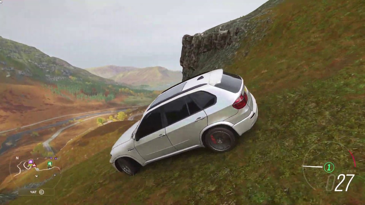 #ForzaForza Horizon 4 PS3 jostik 2020 BMW X5M Offroad 1080 p PS3 joystick  riding in the mountains .