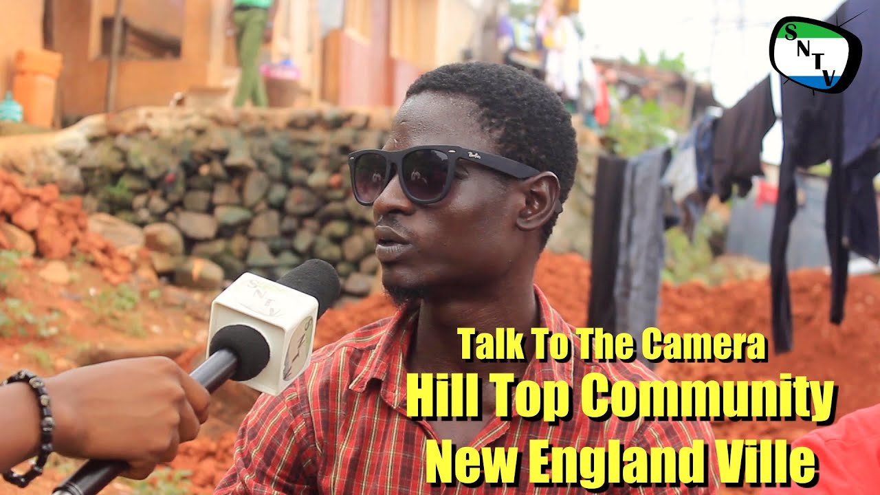 Talk To The Camera - Hill Top Community New England Ville - Sierra Leone