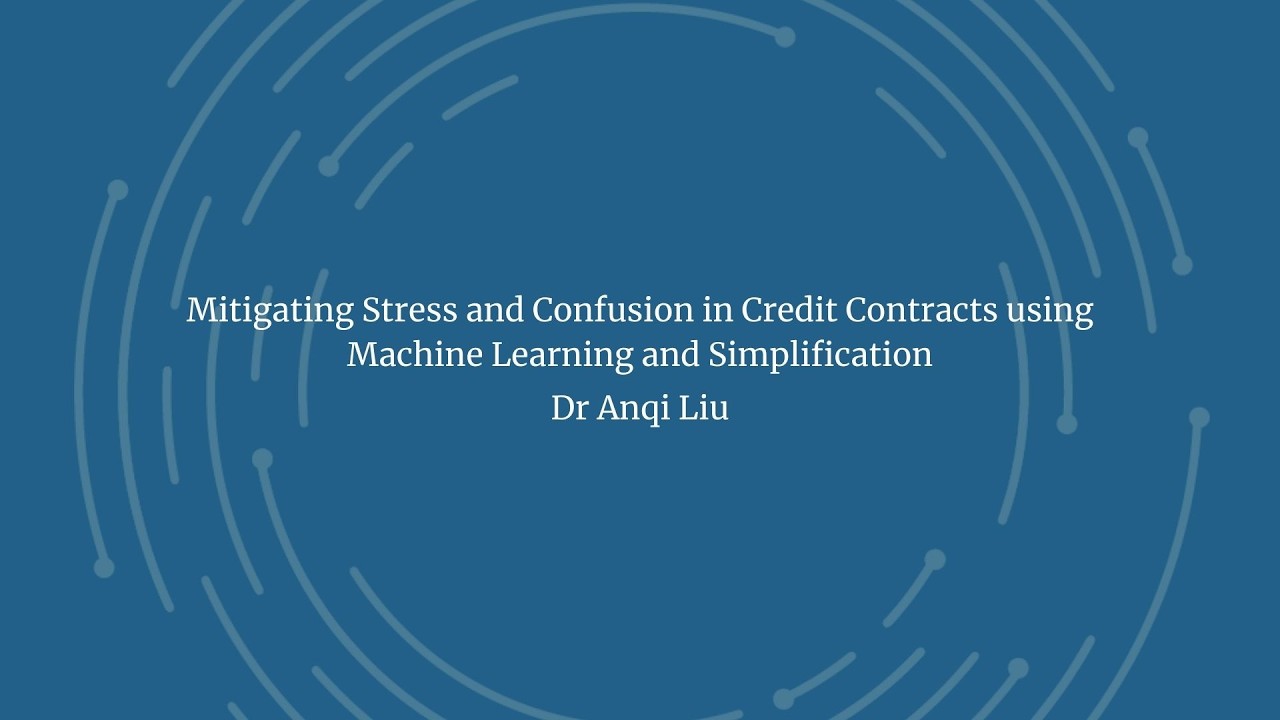 【Annual Showcase 2025】Mitigating Stress and Confusion in Credit Contracts