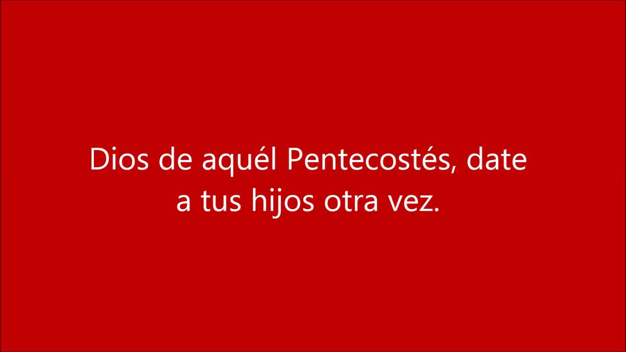 Pablo Mart&iacute;nez - DIOS DE PENTECOSTES