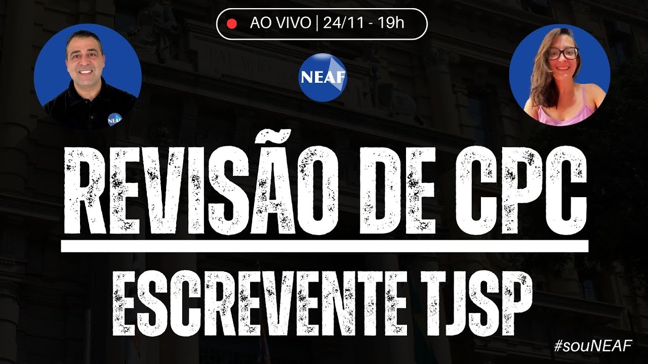 🎯 DICAS E QUEST&Otilde;ES Direito Processual Civil | ESCREVENTE TJSP 2025