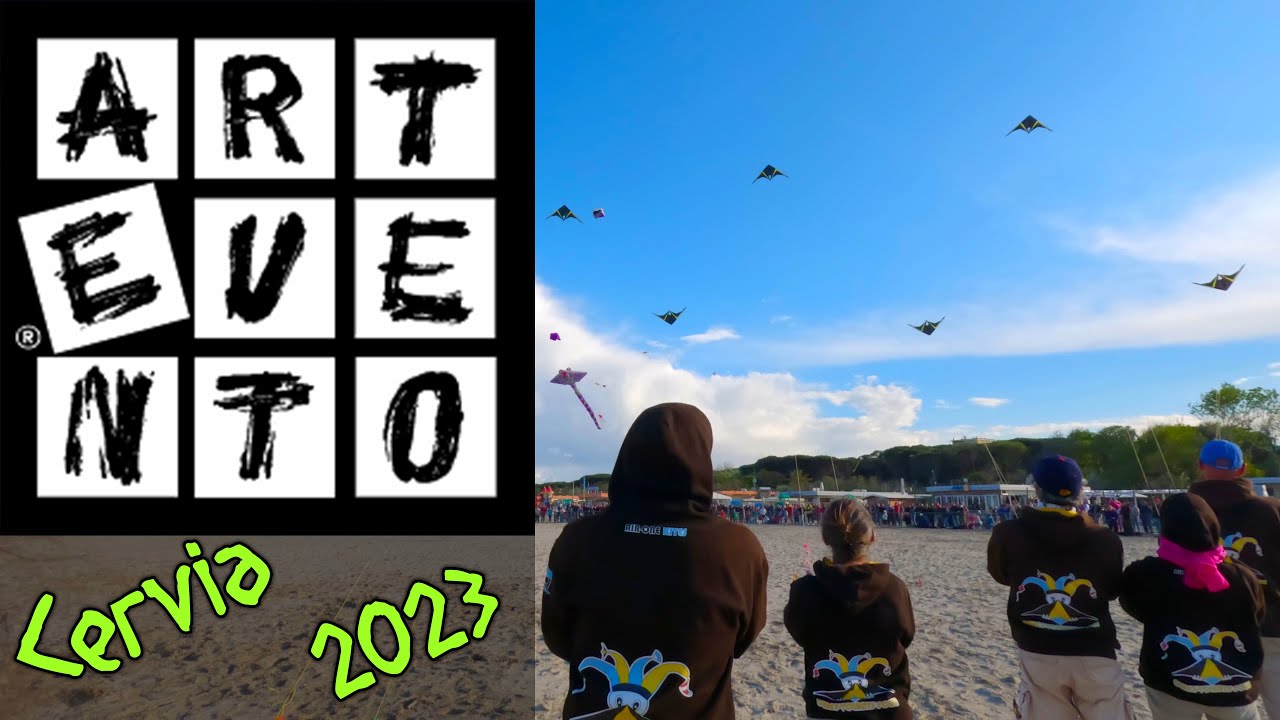 Cerf Volant Folie at Artevento, Cervia 2023