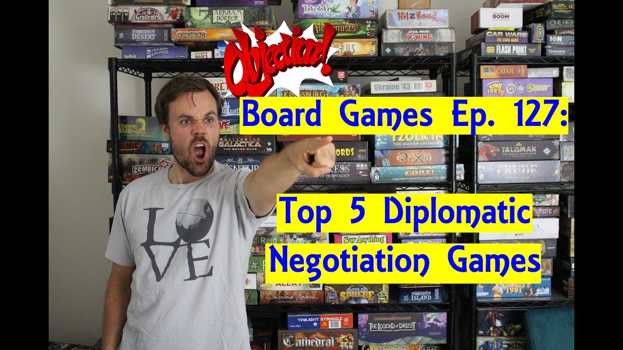 Top 5 Diplomatic Negotiation Board Games