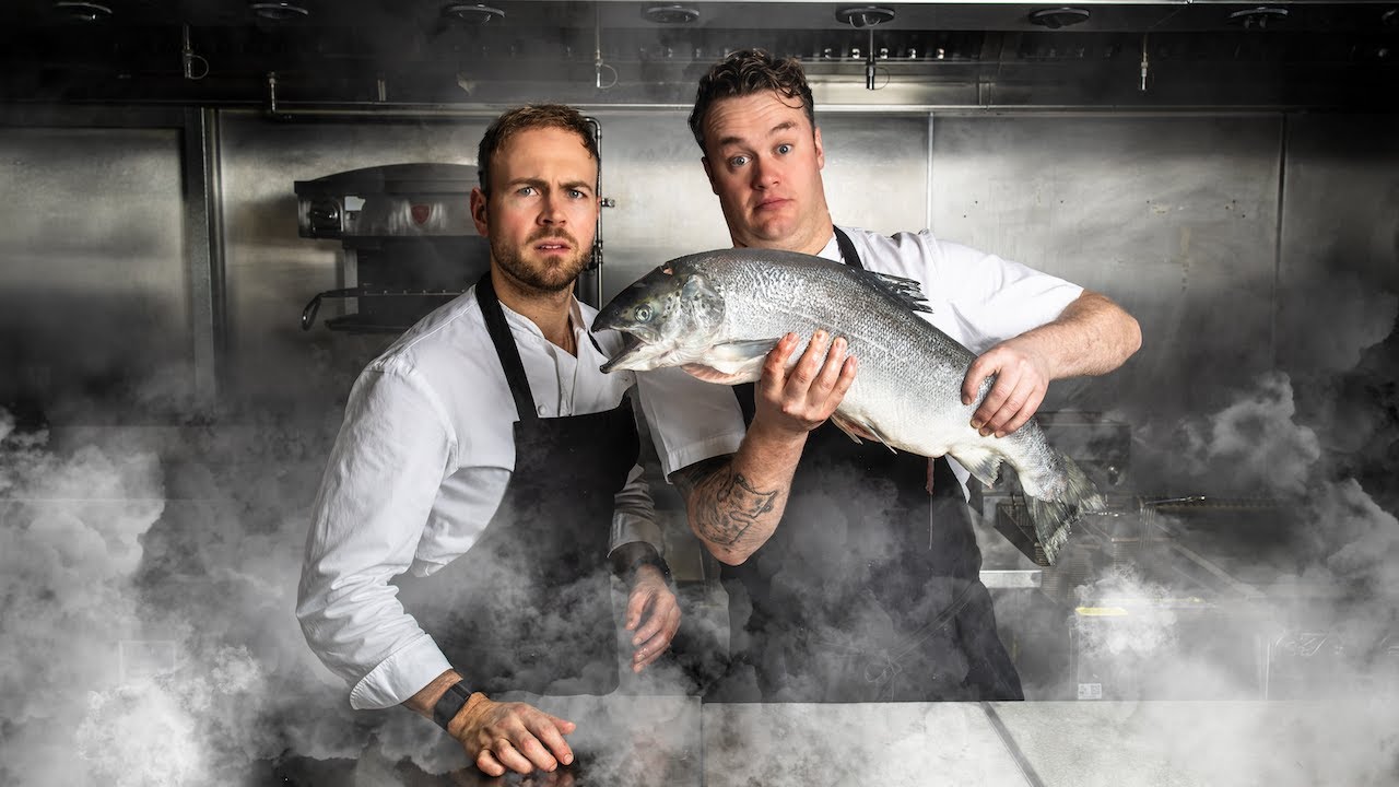 How is smoked salmon made?