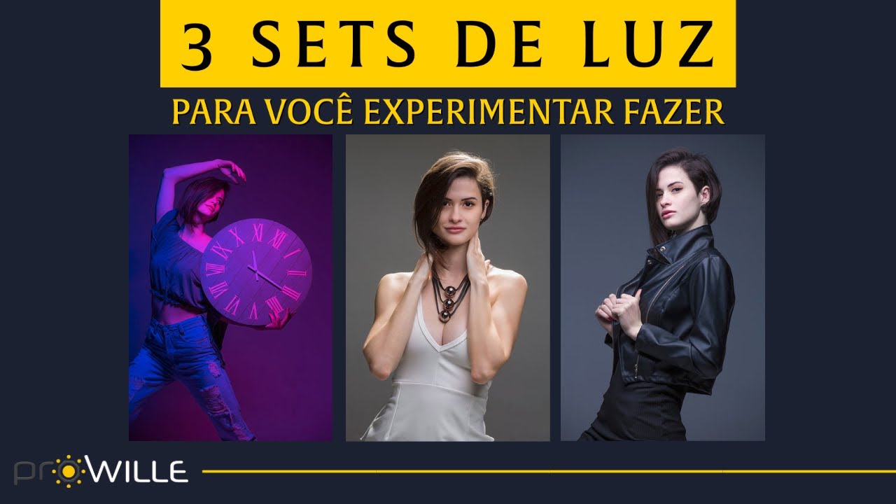 3 Tipos de Luz Para Você Fazer No Seu Estúdio