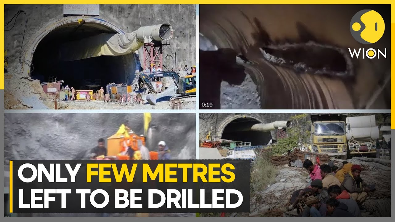 Uttarakhand tunnel rescue: 41 workers stuck inside tunnel for 13 days | WION