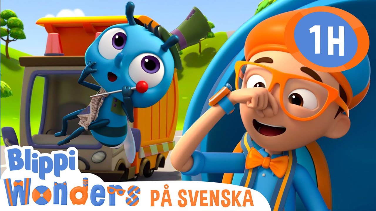 Sopbil | @BlippiSvenska | Pedagogiska videor f&ouml;r barn