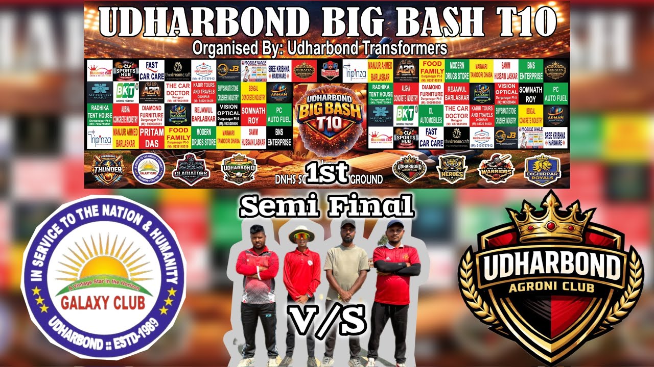 1st Semi Final | Galaxy Club V/S Agroni Club