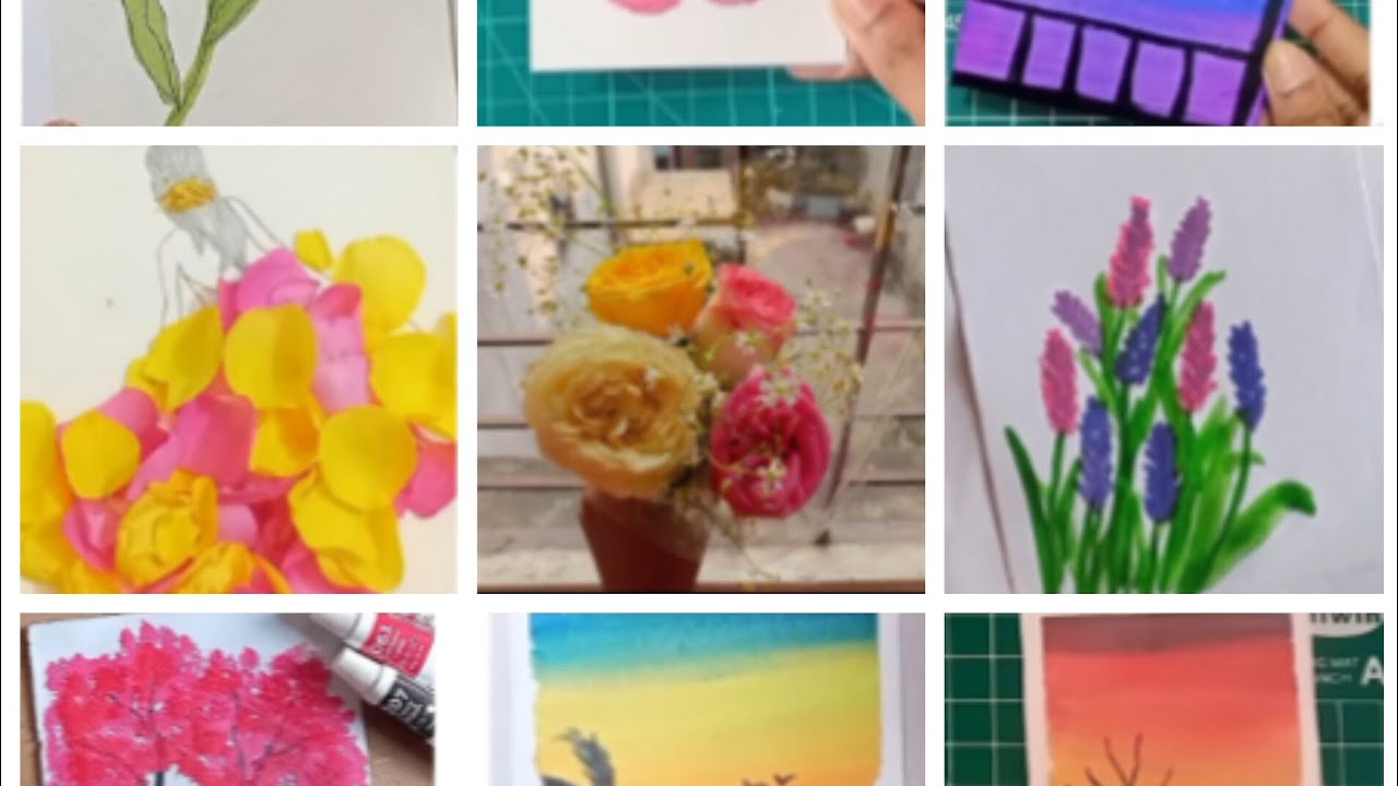 35+ cool art ideas for beginners || easy art ideas for when you are bored || #painting #art 