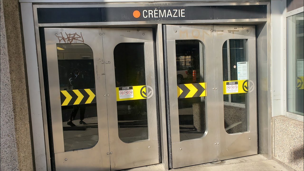 Crémazie station🟠 , Montreal metro Canada