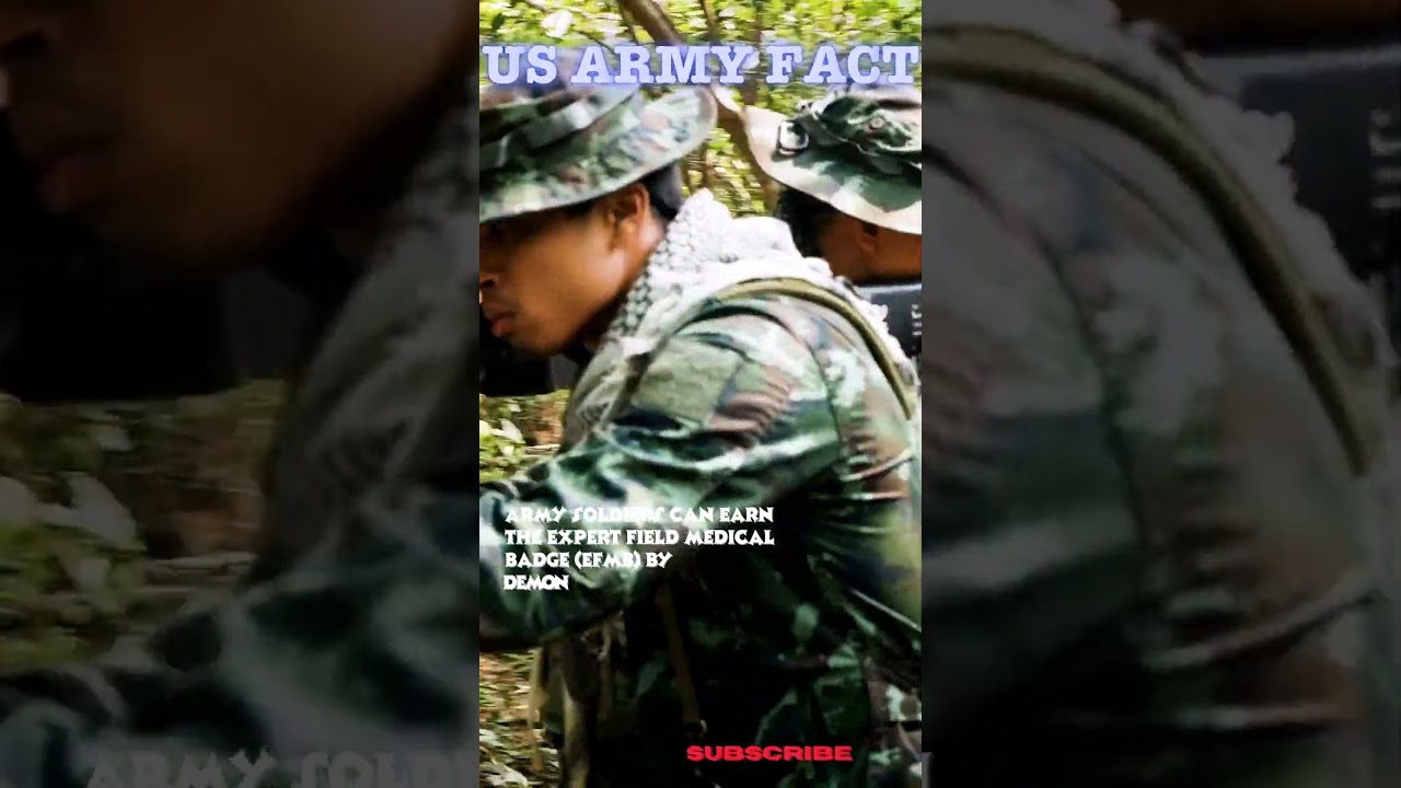 Why the US Army Expert Field Medical Badge is More Than What You Think