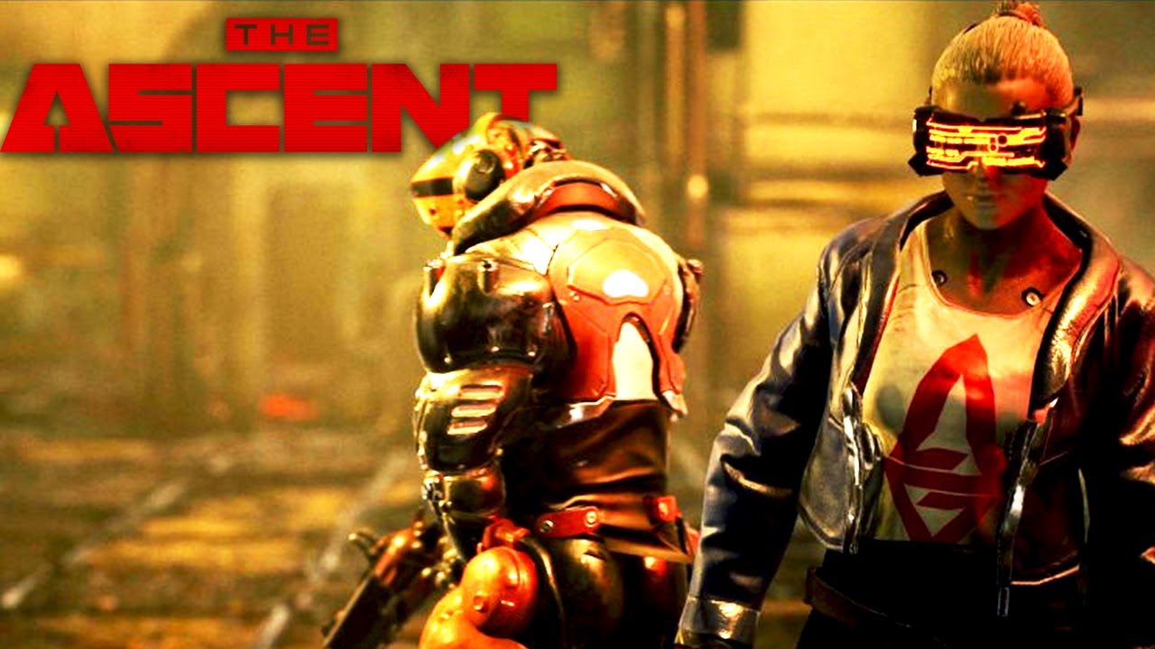 The Ascent All Cutscenes (Game Movie) 1440p 60FPS