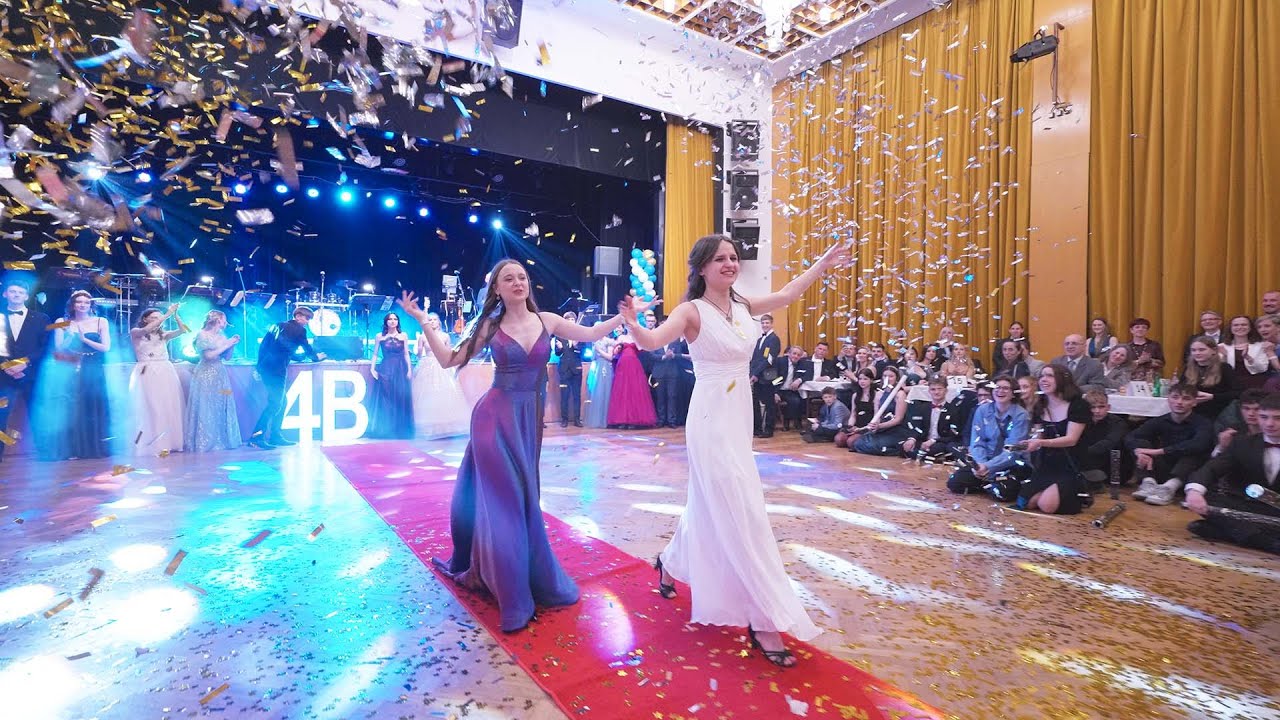 Maturitní ples | 4.B 21. 3. 2025 Gymnázium Jana Palacha Mělník | 4K