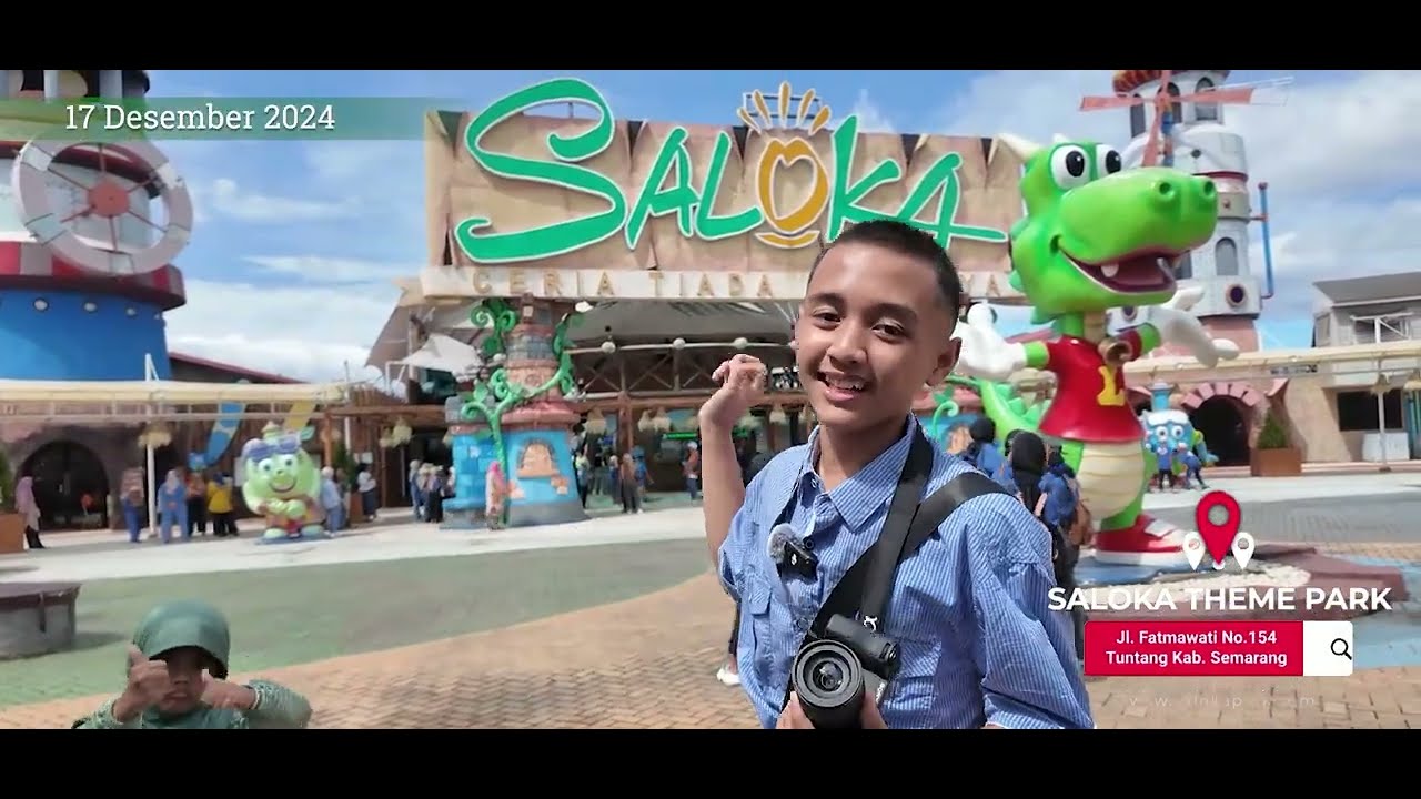 Liburan Bersama Keluarga Yang Seru dan Menyenangkan di Saloka Theme Park Semarang