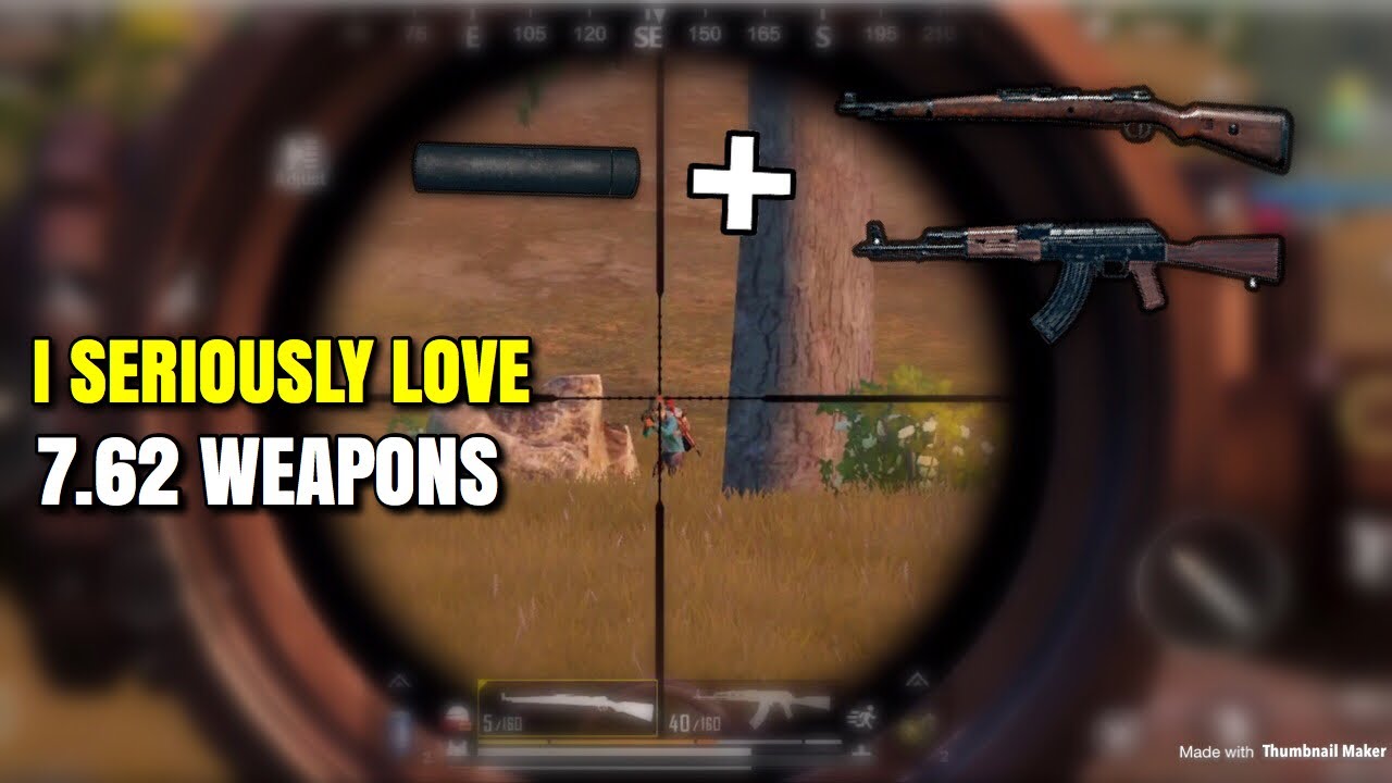 Suppressed AKM And KAR98K ;) - PUBG Mobile - Sniping Is Fun