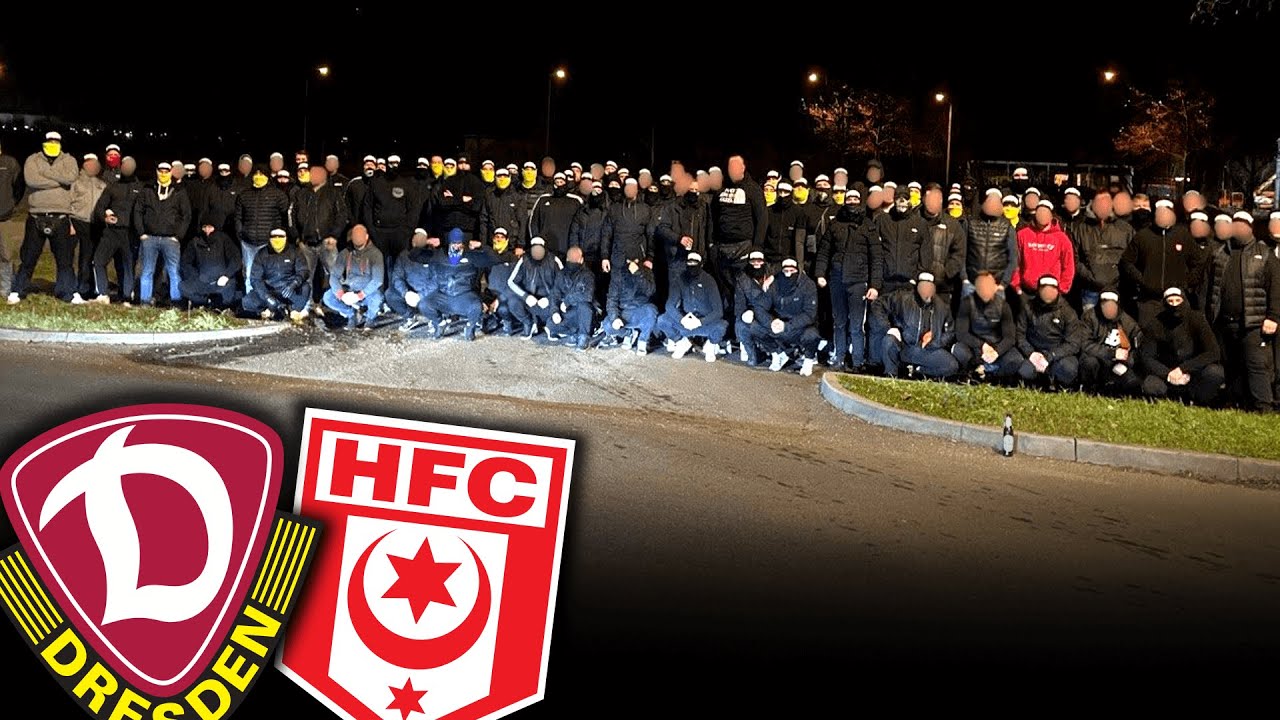 Böllerwurf, Sticheleien & sehenswerte Choreos! (Dresden - Halle 7:1)